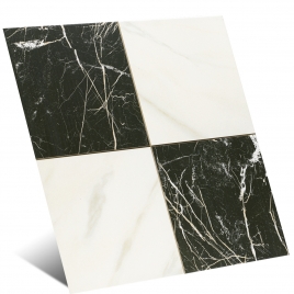 Chess Marquina Gold 44x44 (Caja 1.37m2)