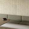 Interior con revestimiento Newclay Zen Sand 40x120