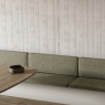 Interior con revestimiento Newclay Zen Grey 40x120