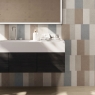 Baño con revestimiento Arles Colore 30x90