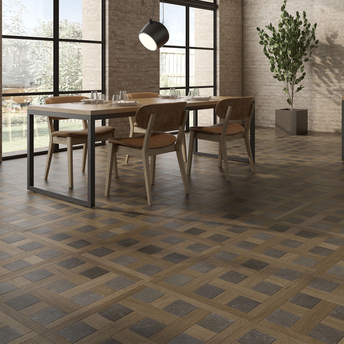 Interior with Atelier Stone flooring 60x60