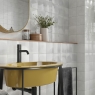 Baño con revestimiento Aqua White 15x15