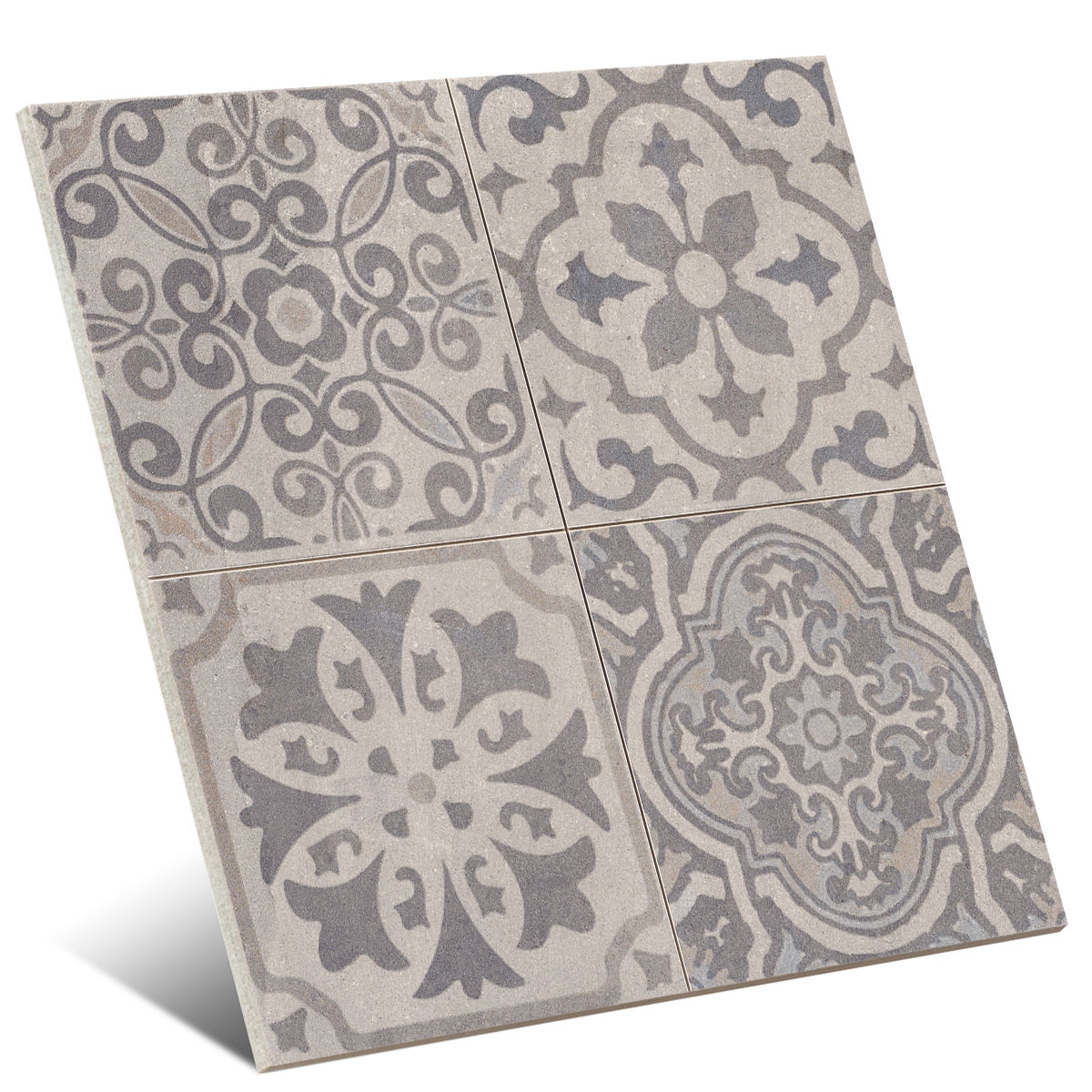 Skyros Deco Gris Satinado 44x44 (Caja 1.37m2) - 3