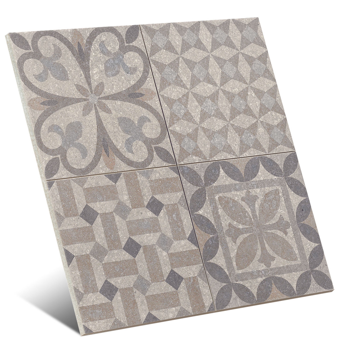 Skyros Deco Satin Gray 44x44 (Boîte 1,37m2) - 4