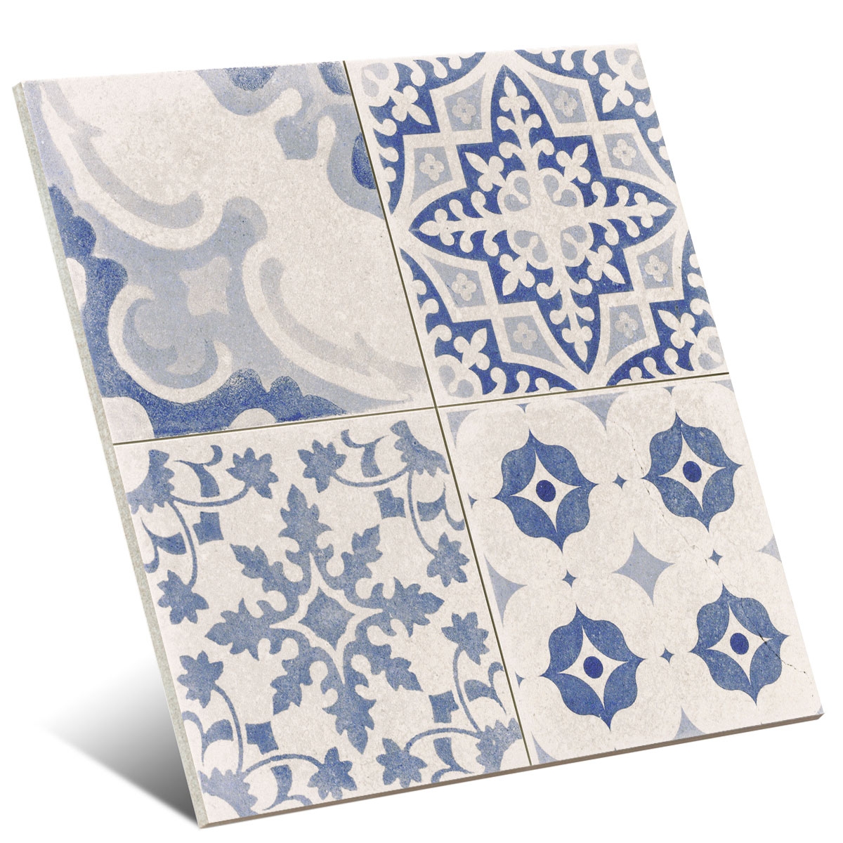 Skyros Deco Satin White 44x44 (Caixa 1,37m2) - 2