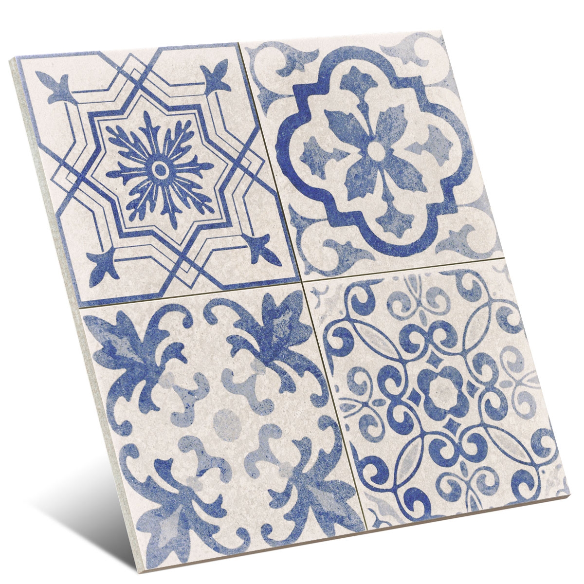 Skyros Deco White Satin 44x44 (Box 1.37m2) - 3