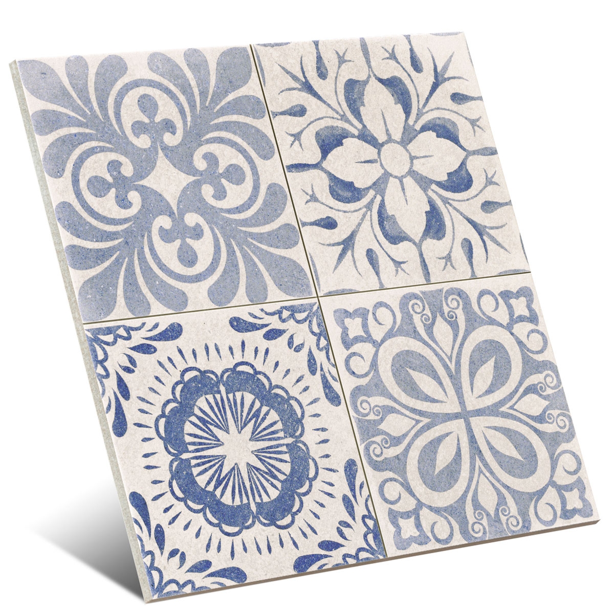 Skyros Deco Satin White 44x44 (Box 1.37m2) - 4