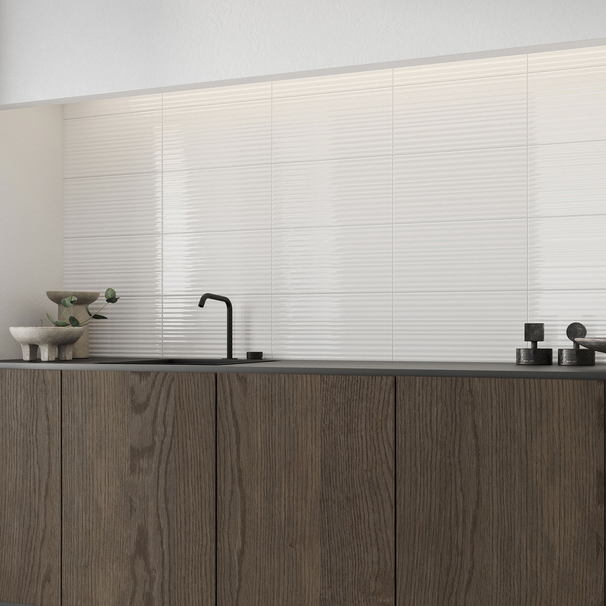 Interior with Glossy White Coating 25x50