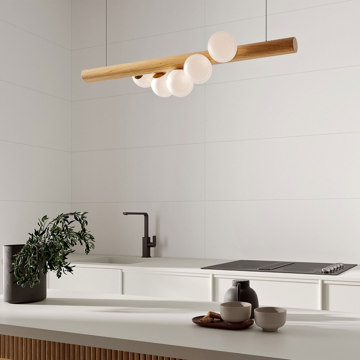 Interior with White Coating 40x120