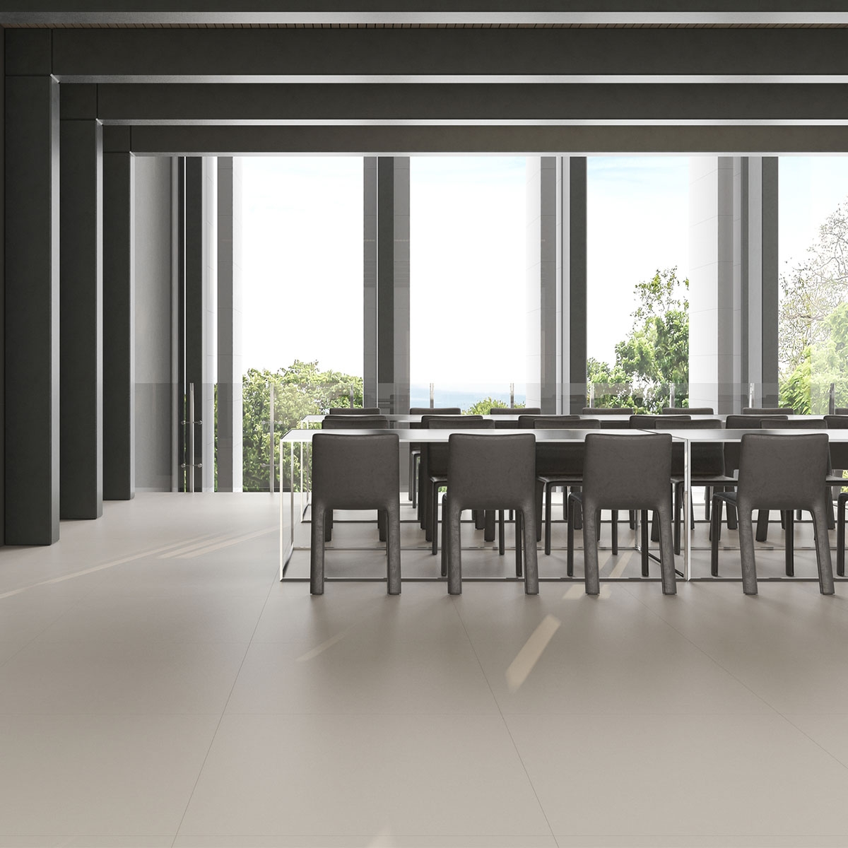 Monochrome Carpenter Taupe Pavement 90x90