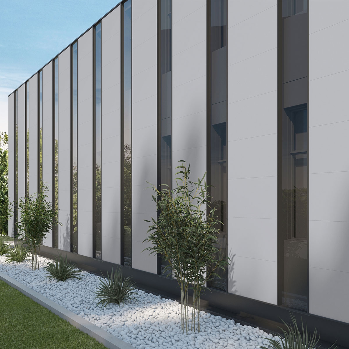 Exterior with Carpenter Pearl 60x120 coating