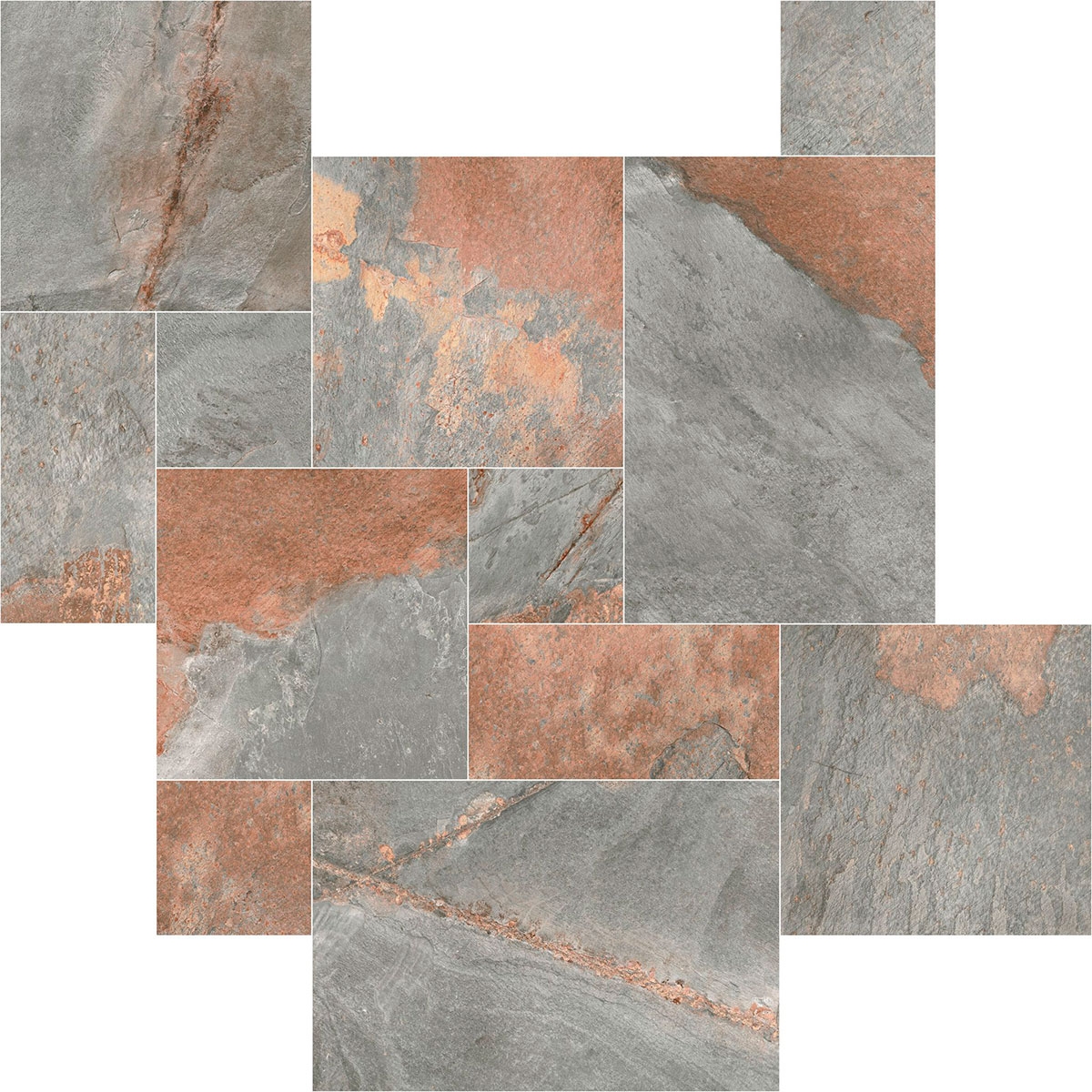 Java Grey Modular Antideslizante 44x66 (Caja 0,87m2) 1