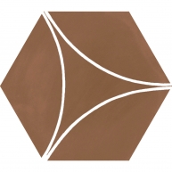 Cementum Decoro Arco Cotto 21x18.2 (Boîte 0,43 m2)