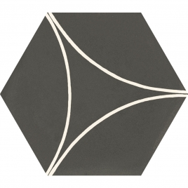 Cementum Decoro Arco Carbon 21x18.2 (Caixa 0,43 m2)