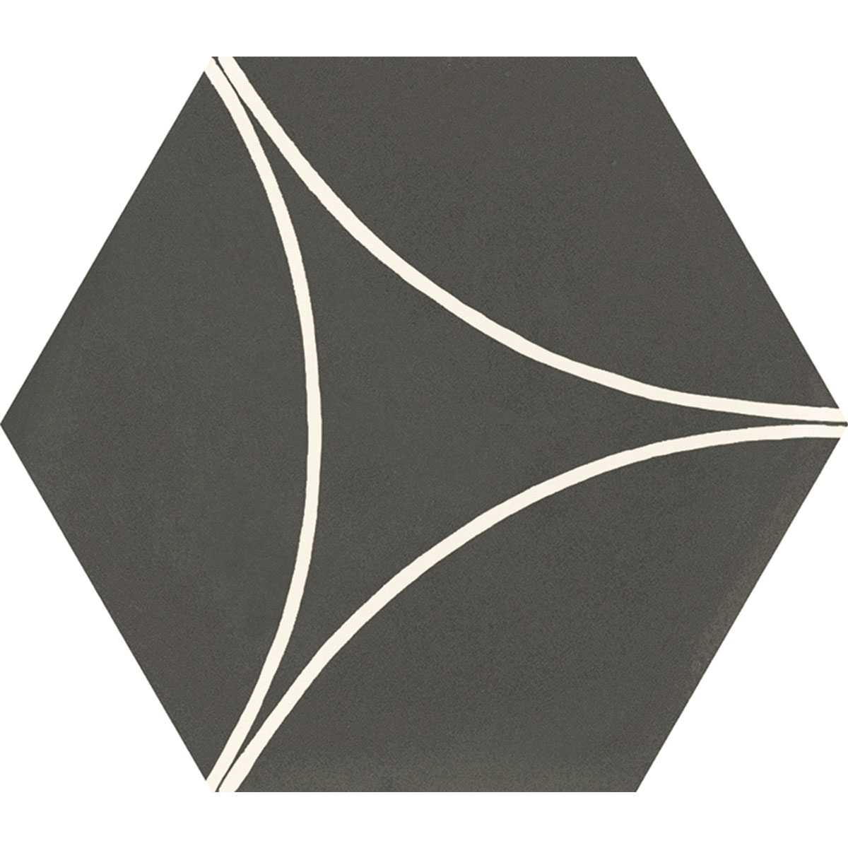 Cementum Decoro Arco Carbon 21x18.2 (Caixa 0,43 m2)