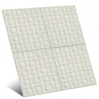 Memoria Stamp 3D Bianco 15x15 (Caja de 0,81m2)