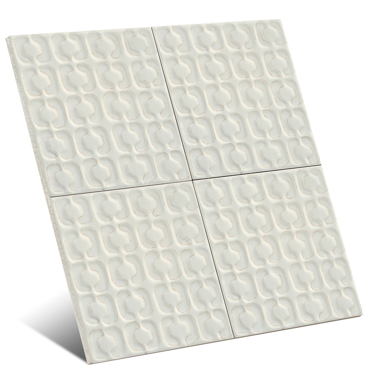 Mémoire à timbres 3D Bianco 15x15 (Boîte de 0,81 m2)