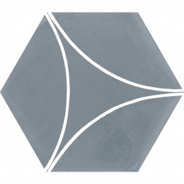 Cementum Decoro Arco Indigo 21x18,2 (Caja 0,43 m2)