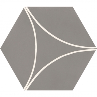 Cementum Decoro Arco Lead 21x18,2 (Box 0,43 m2)