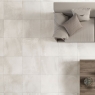 Interior con pavimento Durango Ivory 60x60