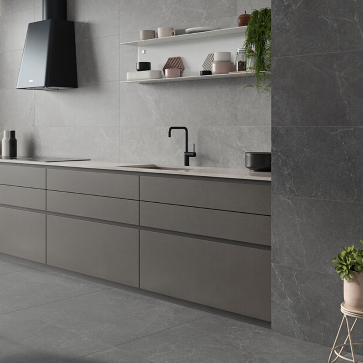 Intérieur avec revêtement Storm Wall Cloud 40x120