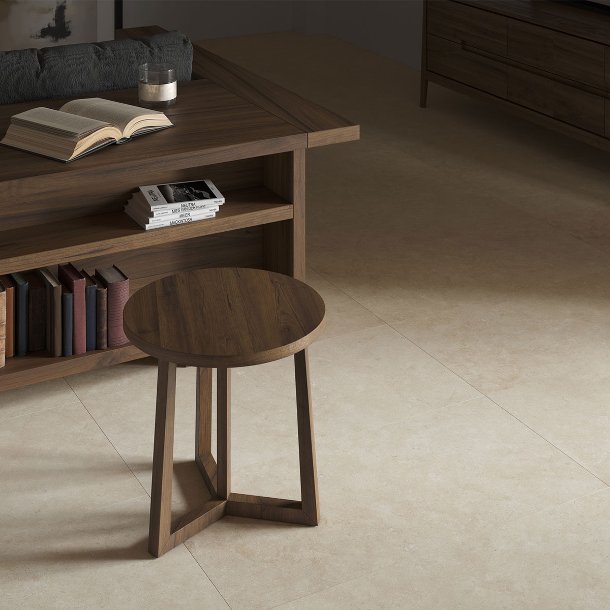 Interior with Elba Sand flooring 60x120