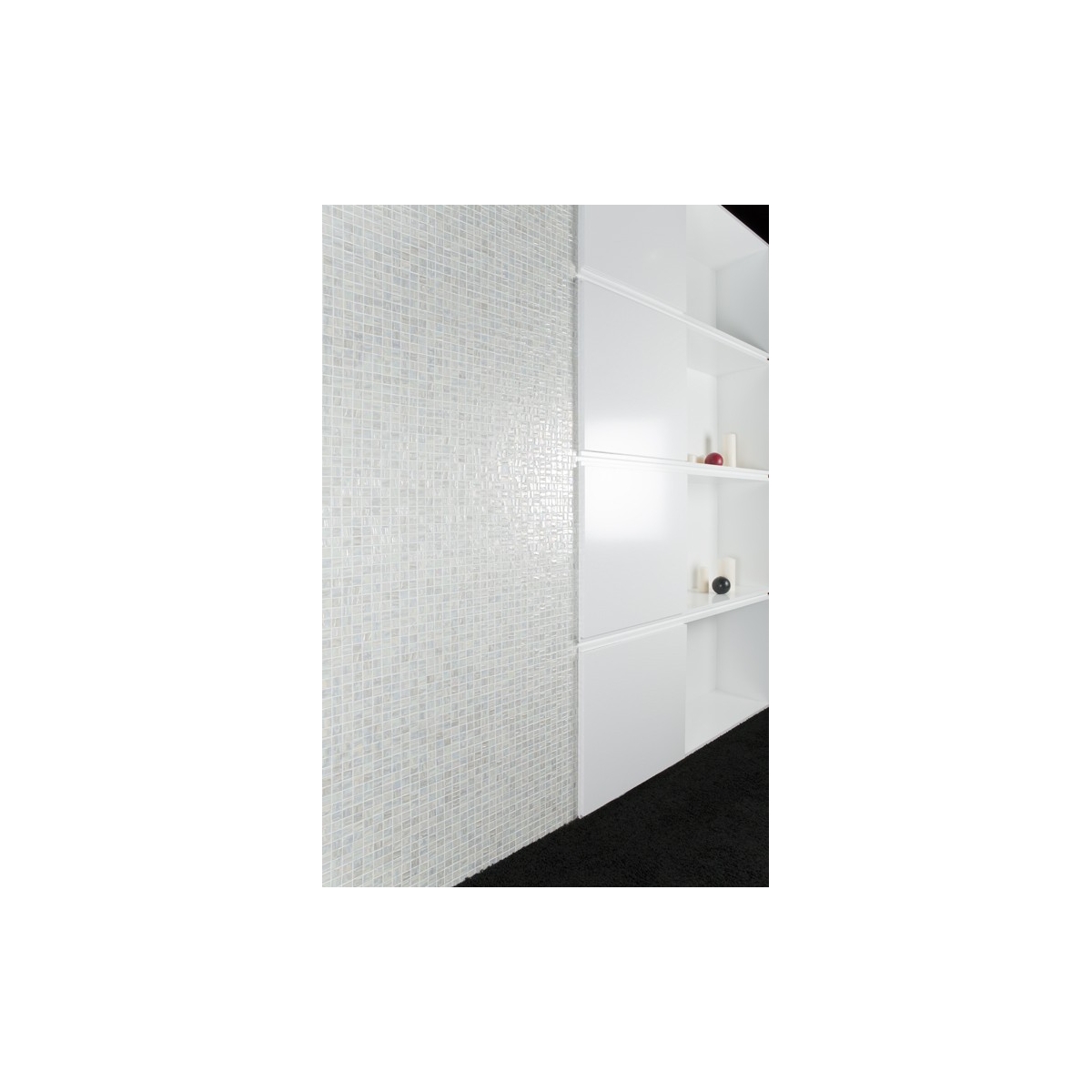 Gresite decorativo Moon White para columnas , cuarto de baño y piscinas