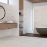 Casa de banho com revestimento Falcon Relief Beige 30x60
