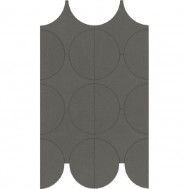 Foto de Cementum Mosaico Cerchi Olive 23,8x41,4 (Caja 0,34 m2)