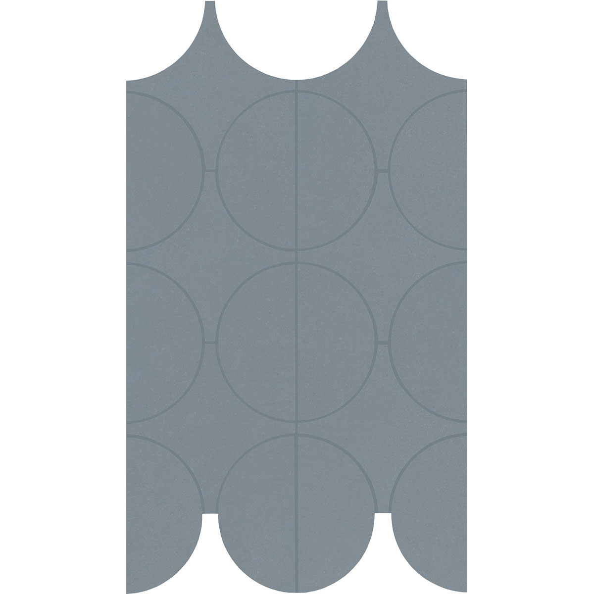 Cementum Mosaico Cerchi Indigo 23,8x41,4 (Caja 0,34 m2)