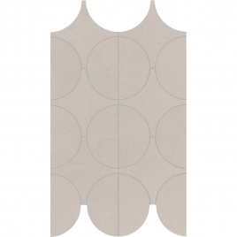 Mosaïque de cément Cerchi Sand 23,8x41,4 (Boîte 0,34 m2)