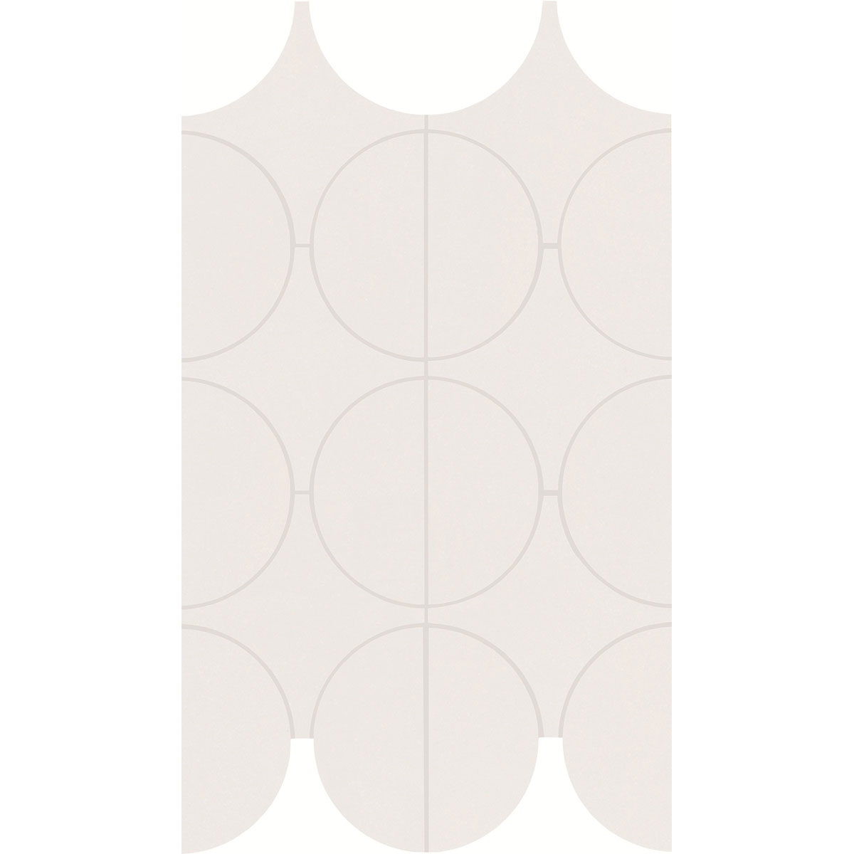 Zement-Cerchi-Aschemosaik 23,8x41,4 (Schachtel 0,34 m²)