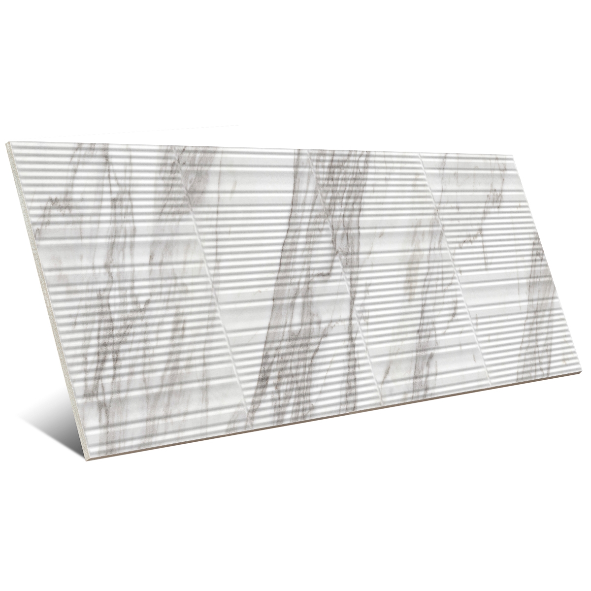Fabula Wall Struttura Gentle 3D Calacatta 33x100 (Caja de 1,32m2)