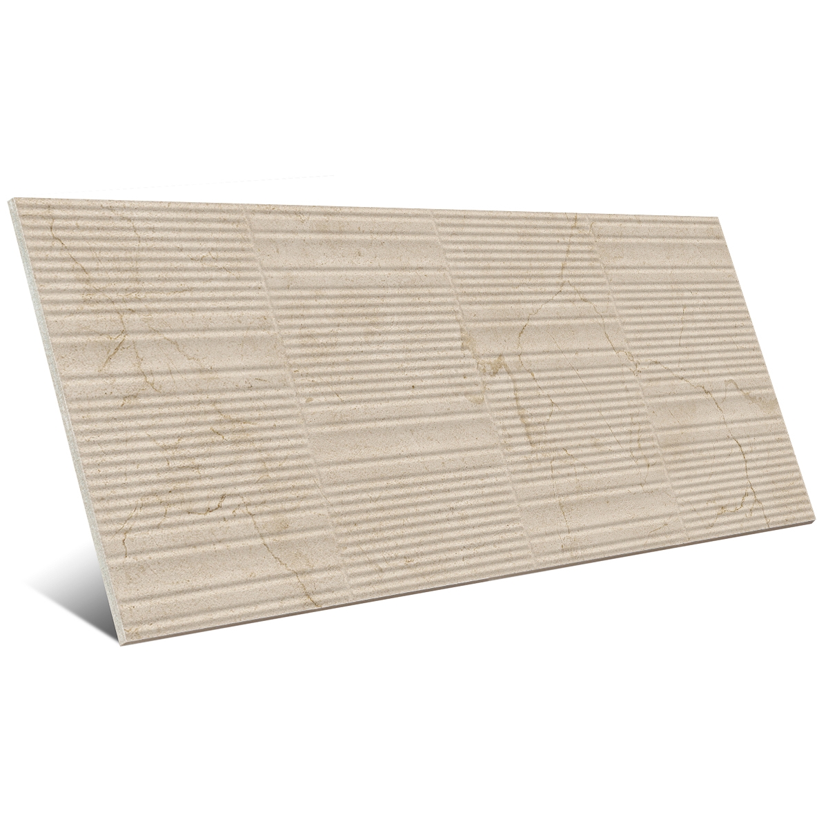 Fabula Wall Gentle 3D Ivory 33x100 (Boîte de 1,32m2)