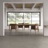 Interior com pavimento Geneve Cendre 60x120