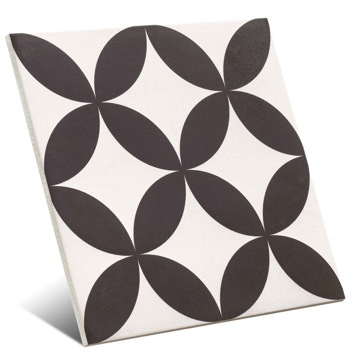 Hanoi Circle Black 33x33 (Box 1.00m2)