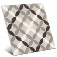 Hanoï Circle Grey 33x33 (Boîte 1,00m2)