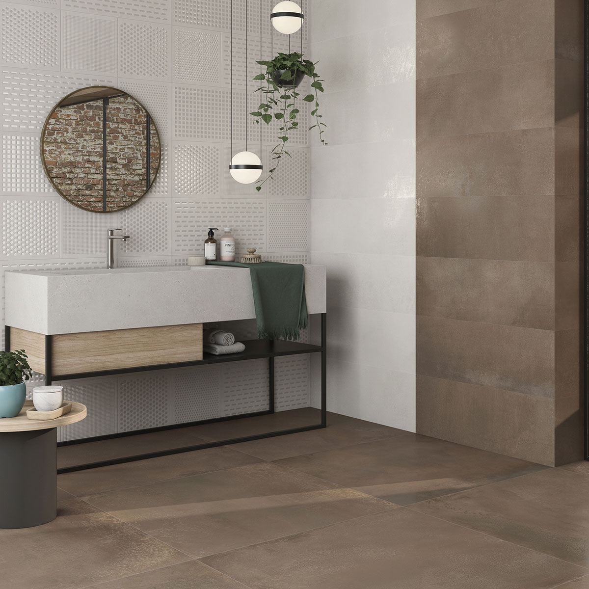 Interior with Gravity Oxide flooring 60x60