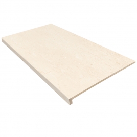 Straight Step 60 Marbles Crema Marfil Non-slip 33x60x3 (Box 2 pieces)
