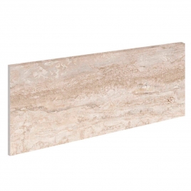 Foto de Zanquín Recto Izquierda Marbles Travertino 18x40 (Caja 6 piezas)