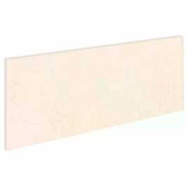 Straight Left Stilt Block Marbles Cream Ivory 18x40 (Box 6 pieces)