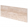 Zanquín Recto Derecha Marbles Travertino 18x40 (Caja 6 piezas)