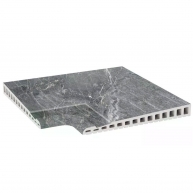 Ángulo Desbordante Imperial Ceniza Antideslizante 31x31 (Caja 1 pieza)