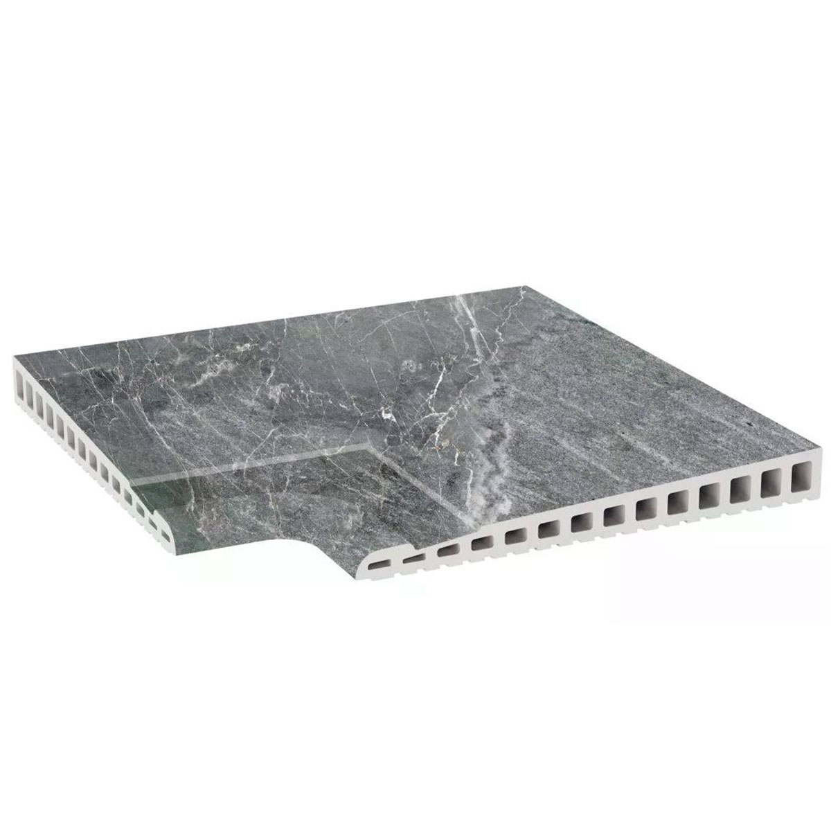 Imperial Ash Überlaufwinkel rutschfest 31x31 (Box 1 Stück)