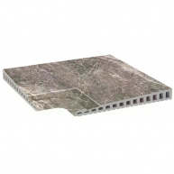 Angle de déversement antidérapant Imperial Moca 31x31 (pièce boîte 1)