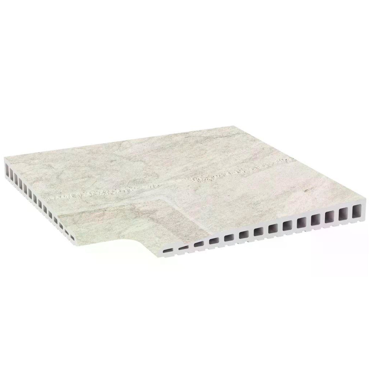 Imperial Siena Anti-slip Overflow Angle 31x31 (peça da Caixa 1)