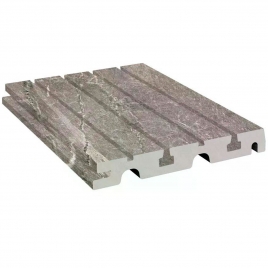 Foto de Rejilla Imperial Moca Antideslizante 24.5x24.5 (6 piezas)