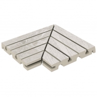 Imperial Arian Non-slip Left/Right Grid Angle 33x33 (Set 2 pieces)