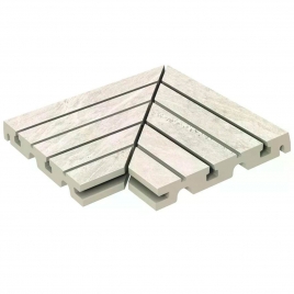 Imperial Siena Non-slip Left/Right Grille Angle 33x33 (Set 2 pieces)