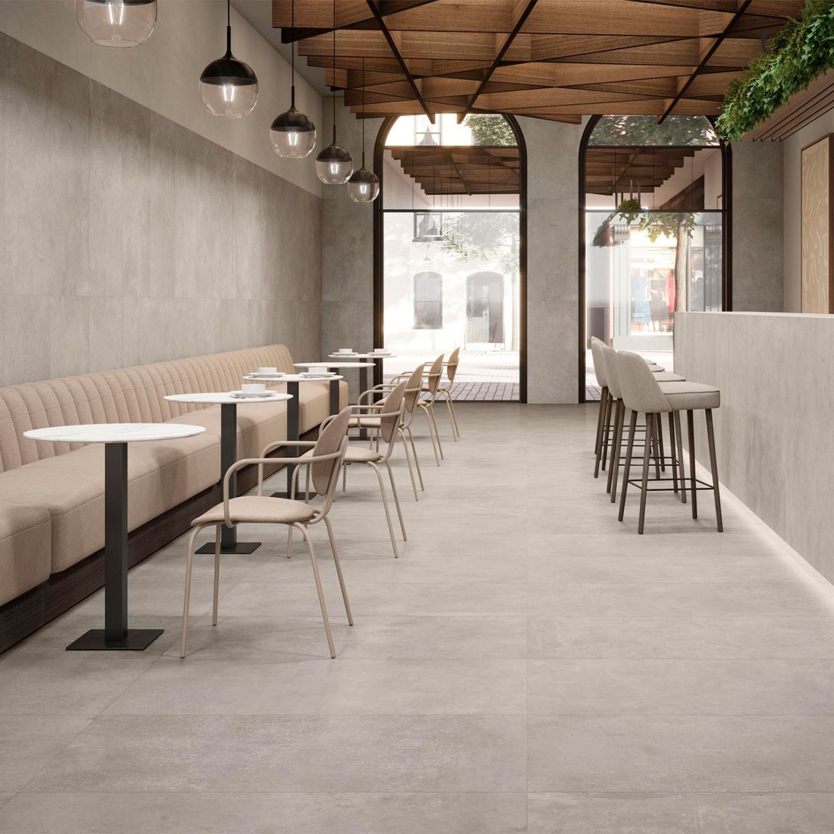 Bogart Taupe Matte Flooring 60x120 (Box of 1.44m2)